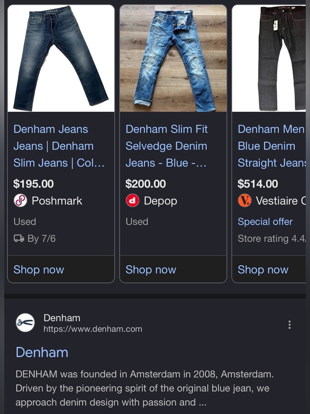 Denham Jeans - Picture 15 of 15